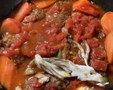 トマト缶でご馳走感☆ピーマンの肉詰め作り方8写真