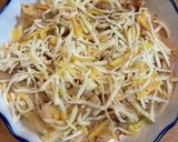 【たけのこの土佐煮活用】簡単！チーズ焼き作り方2写真