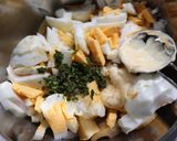 簡単♪美味♪筍の煮物とゆで卵のマヨサラダ作り方5写真
