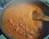 あり物で作ったトマトクリームパスタ作り方2写真