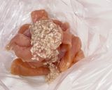 玉ねぎ麹で♪ささみのチーズスティック作り方1写真