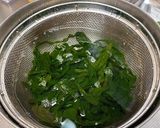 三陸産塩蔵わかめのからし酢味噌和え作り方1写真