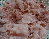 冷製*豚バラ肉の野菜巻き作り方5写真