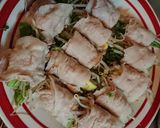 冷製*豚バラ肉の野菜巻き作り方12写真