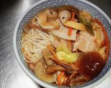 ナメコと豚バラ汁の素麺❨(@≧↺≦@)❩作り方8写真