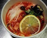 ナメコと豚バラ汁の素麺❨(@≧↺≦@)❩作り方9写真
