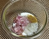 カルボナーラ風ごはん作り方2写真
