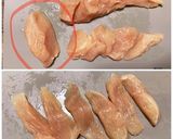 やわらか鶏胸肉で毎日ローテーション弁当★作り方2写真