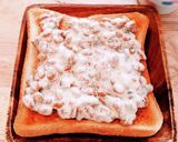 朝食にぴったり！超簡単☆納豆ースト作り方2写真