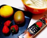旬のフルーツdeごちそう★ホットケーキ♡作り方1写真