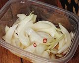 おうち居酒屋★新玉の甘酢漬け作り方3写真