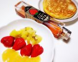旬のフルーツdeごちそう★ホットケーキ♡作り方4写真