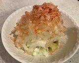 新玉ねぎとセロリの梅ダレサラダ作り方3写真
