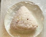 三角おにぎりを簡単に綺麗に握らず作る✨作り方5写真