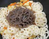 れんこんと厚揚げのきんぴら作り方6写真