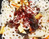 れんこんと厚揚げのきんぴら作り方7写真