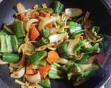 魚のカレー味噌炒め作り方19写真