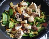 魚のカレー味噌炒め作り方20写真