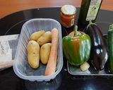 超簡単ラタトゥイユ小エビ風味作り方1写真