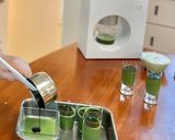 父の日に★米麴甘酒で抹茶ブラマンジェ作り方7写真