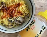 辛ラーメンやノグリの粉末で韓国っぽパスタ作り方4写真
