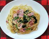 ベーコンとほうれん草のバター醤油パスタ♪作り方1写真