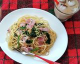 ベーコンとほうれん草のバター醤油パスタ♪作り方4写真