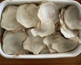 菊芋と甘辛そぼろの重ね焼き作り方7写真
