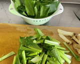 ＃小松菜のささっと#カレー粉炒め作り方2写真