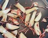 #小松菜のささっと#カレー粉炒め作り方4写真