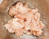ささみともやしの甘酢炒め作り方1写真