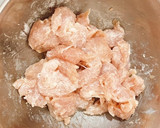 ささみともやしの甘酢炒め作り方1写真