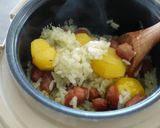 新緑豆おこわ作り方5写真