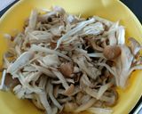 常備菜にも!低糖質 レンジで塩きのこ作り方8写真