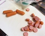 カレーピラフで!!オムライス(≧▽≦)作り方2写真