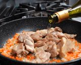 鶏もも肉のクリーム煮作り方5写真