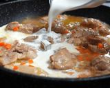 鶏もも肉のクリーム煮作り方6写真