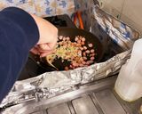 カレーピラフで!!オムライス(≧▽≦)作り方4写真