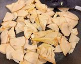 【楽めし】ガリバタ醤油たけのこご飯作り方1写真