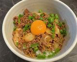 簡単！酸味が美味しい！キムチそぼろ丼作り方5写真