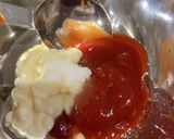 しっとり♪鶏むね肉のオーロラソース和え作り方5写真