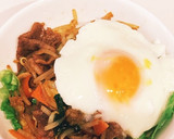 簡単♪時短カット野菜で野菜炒め丼作り方3写真