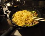 アスパラとベーコンのパスタ作り方8写真