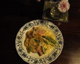 アスパラとベーコンのパスタ作り方9写真