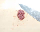 れんこんとおくらの梅おかか和え作り方4写真