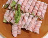 豚肉巻きアスパラの照り焼き♪作り方1写真