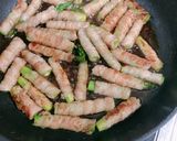 豚肉巻きアスパラの照り焼き♪作り方3写真