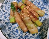 豚肉巻きアスパラの照り焼き♪作り方4写真