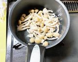 シメジの玉子煮作り方1写真