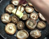 簡単○しいたけバター醤油ステーキ作り方15写真